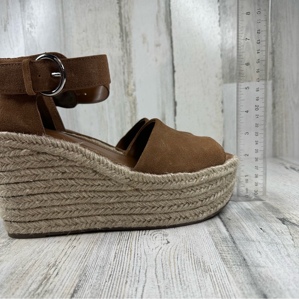Marc Fisher Brown Platform Wedges - Picture 9 of 11